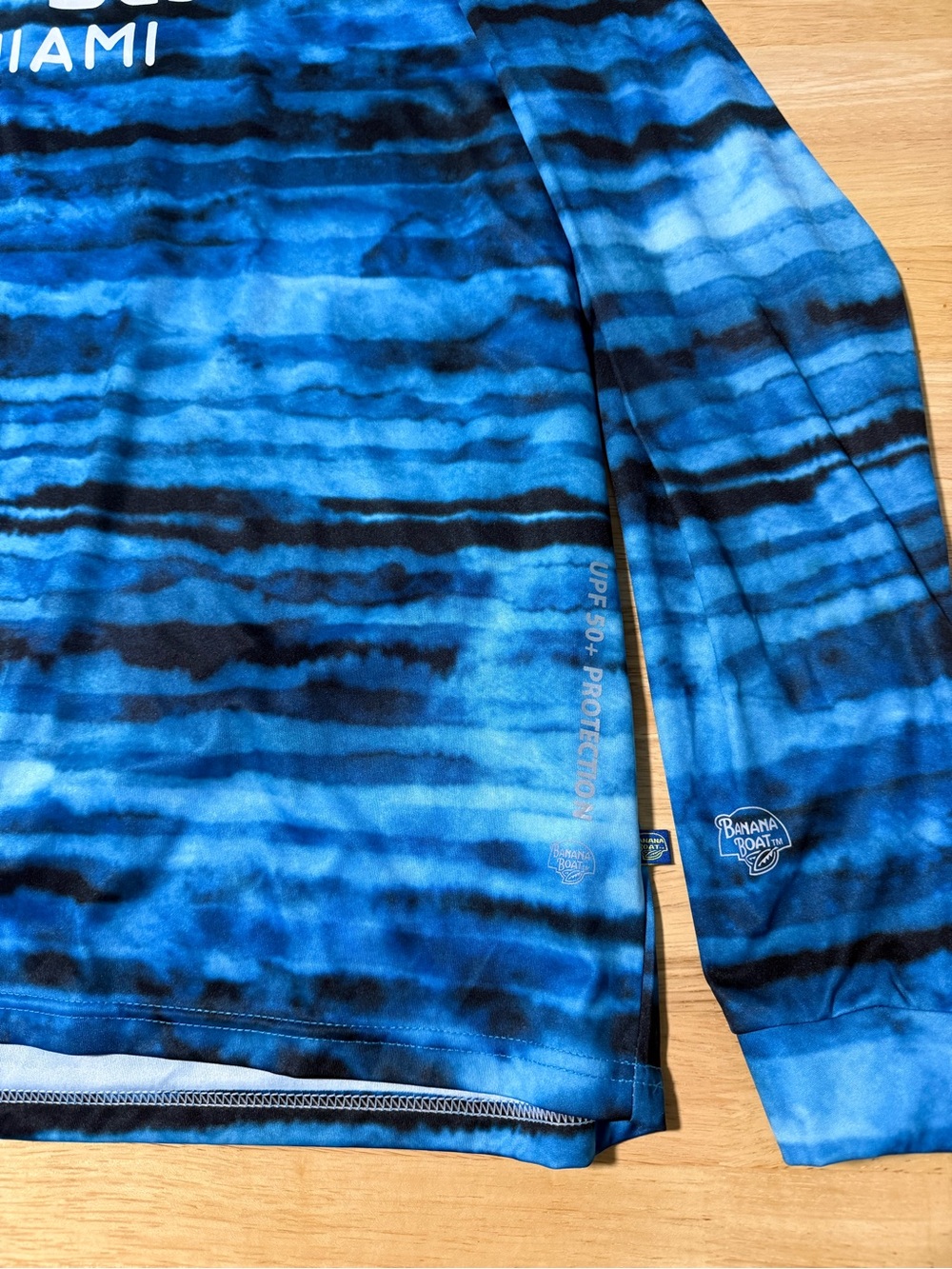 Surf Style Miami Ocean Wave Long Sleeve UPF50 Mens XL - Picture 2 of 5
